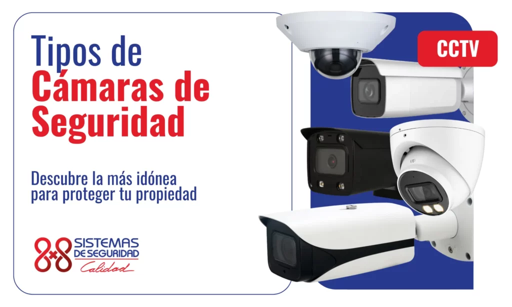 tipo de cámaras de seguridad