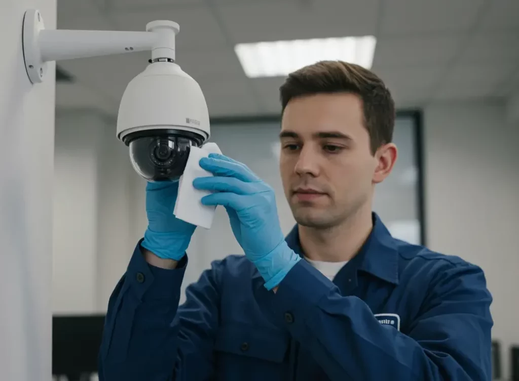 mantenimiento de cámaras de vigilancia