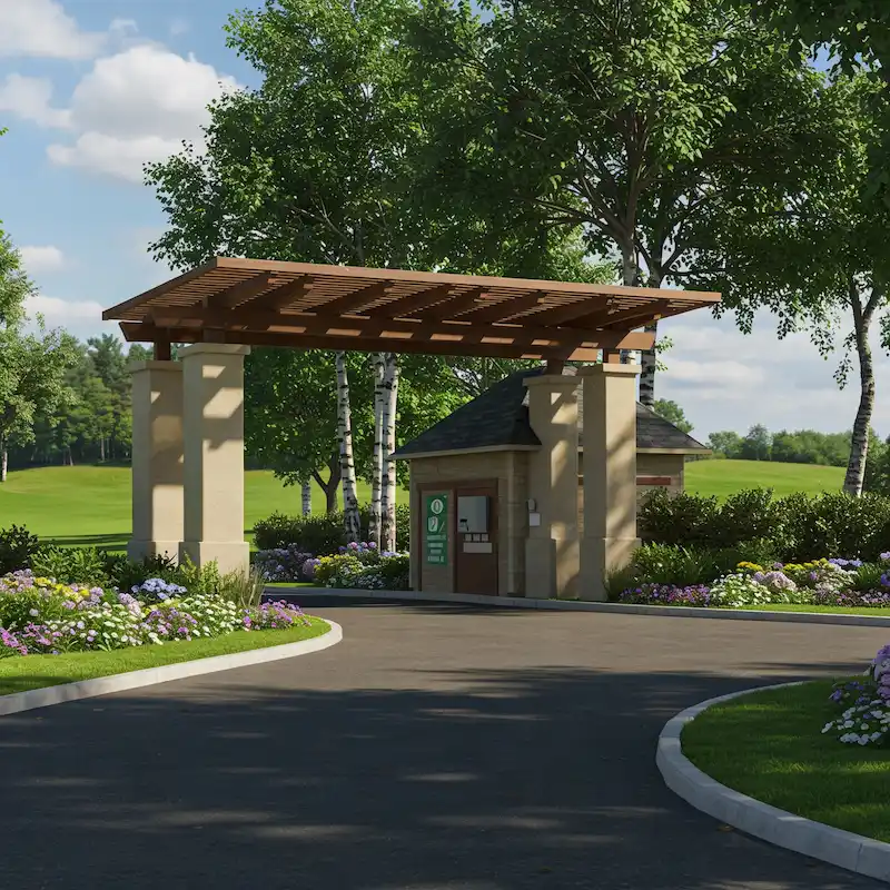 Alarma campo de golf