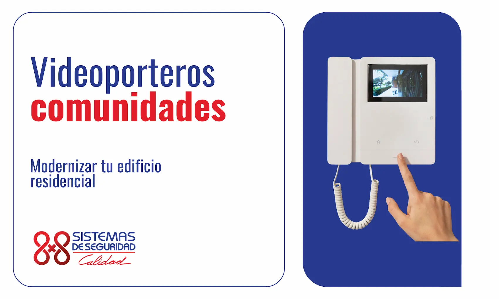 Videoportero en comunidades